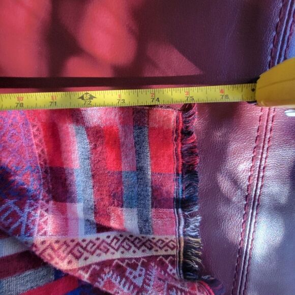 XL Pashmina Super Soft Colorful Patterned Shawl - Picture 2 of 8